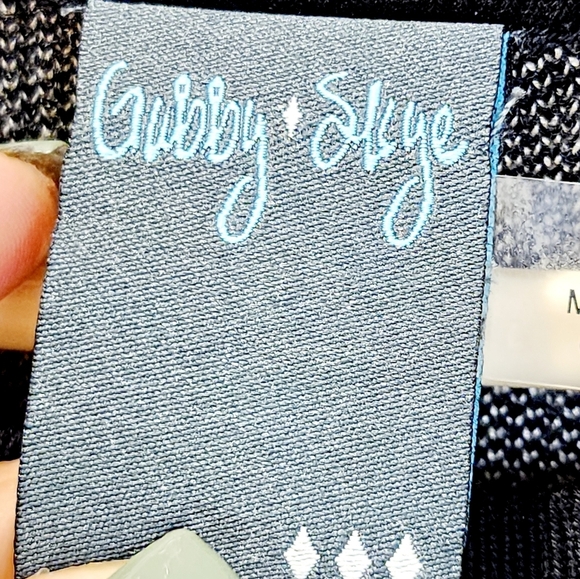 Gabby Skye Knee-length Casual Plaid Sweatee Dress size S - Picture 4 of 10